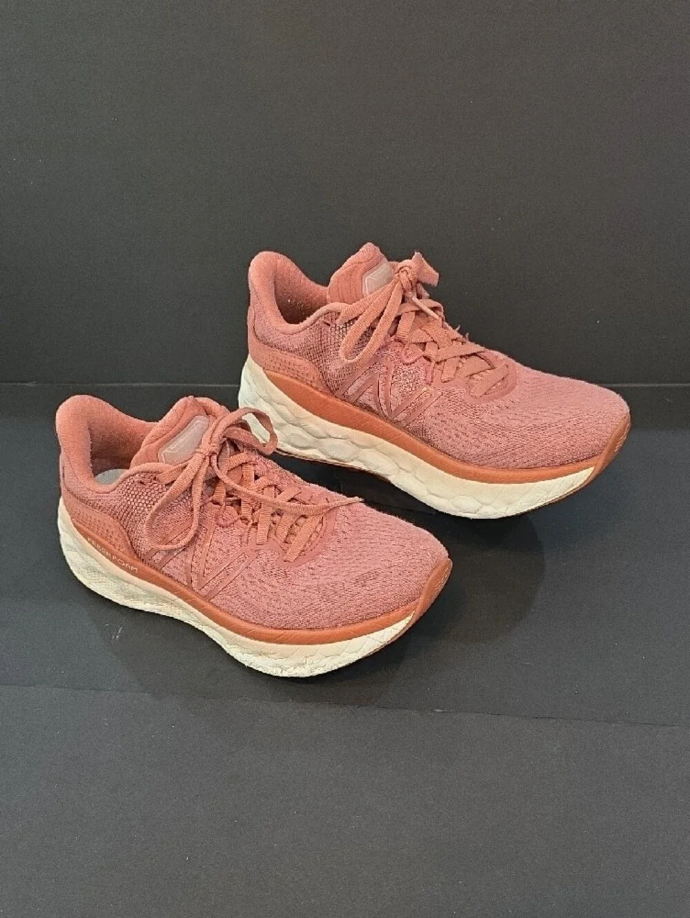 New Balance Fresh Foam X MORE Women's Coral-Pink Running Shoes Size 5.5